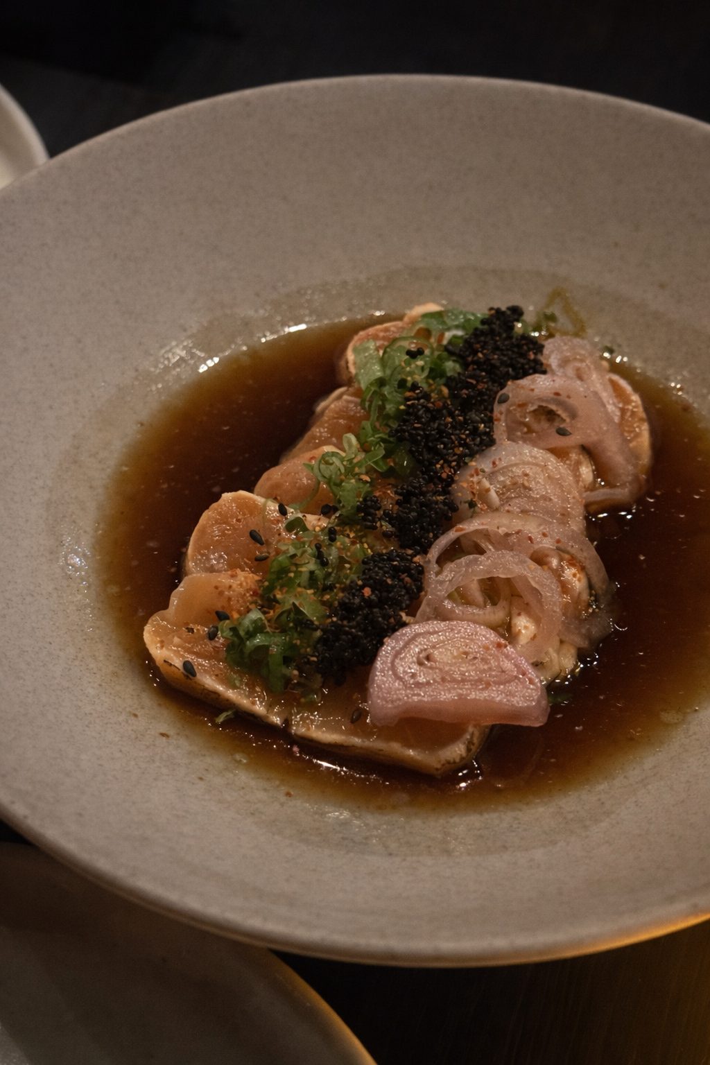 Salmon tataki